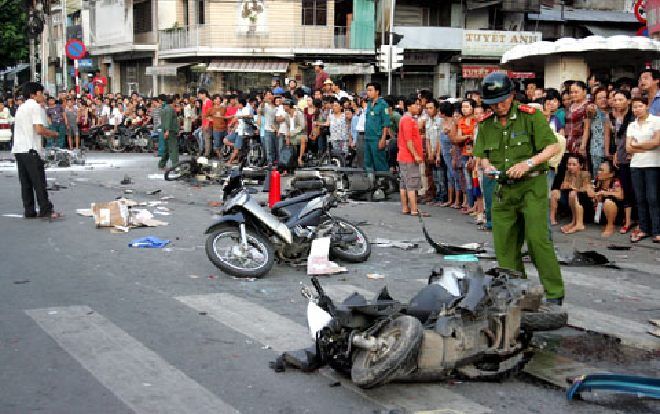 28 người thương vong ở Bình Dương do tai nạn giao thông sau kì nghỉ lễ Tết Dương lịch 2019
