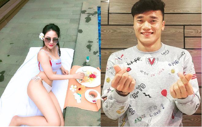 Cận cảnh vẻ nóng bỏng của hot girl muốn 'yêu thử' Bùi Tiến Dũng