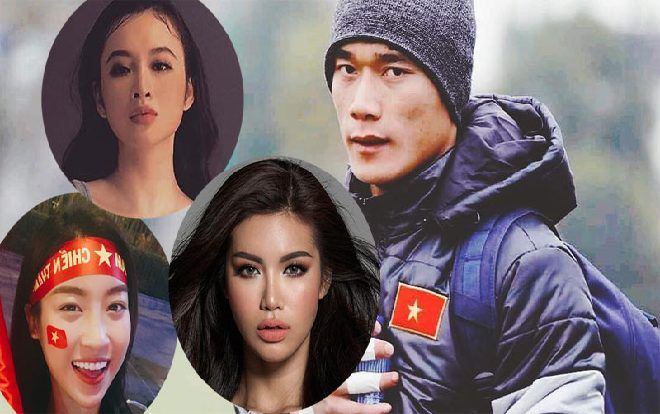 Trâm Anh, Đỗ Mỹ Linh và dàn hot girl từng 'thả thính' Bùi Tiến Dũng