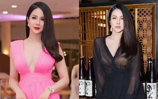 Diệp Lâm Anh liên tục gây tức mắt với váy áo xuyên thấu, cắt khoét quá đà