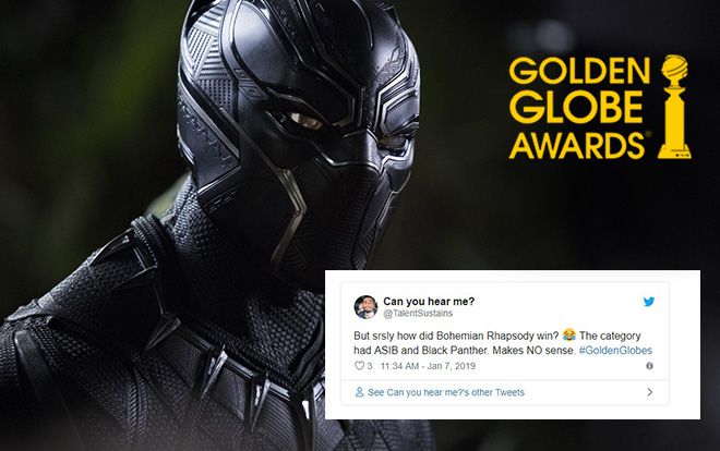 Fan Marvel điên tiết vì thất bại trắng tay của phim 'Black Panther' tại Quả Cầu Vàng 2019