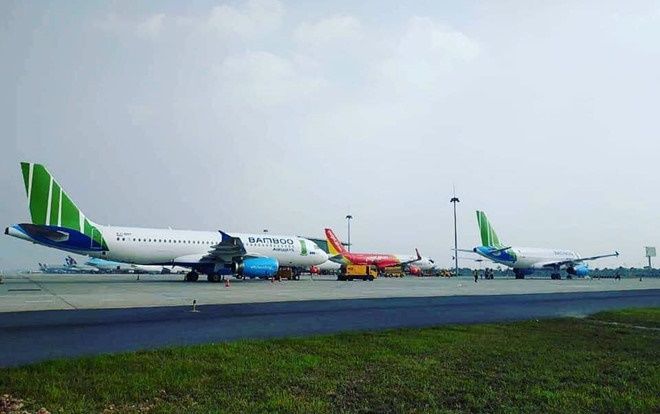 Hình ảnh chuyến bay của Bamboo Airways bất ngờ xuất hiện trên mạng xã hội