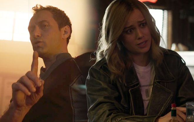 'Captain Marvel' tung thêm trailer phô diễn sức mạnh và hé mở vai diễn của Jude Law