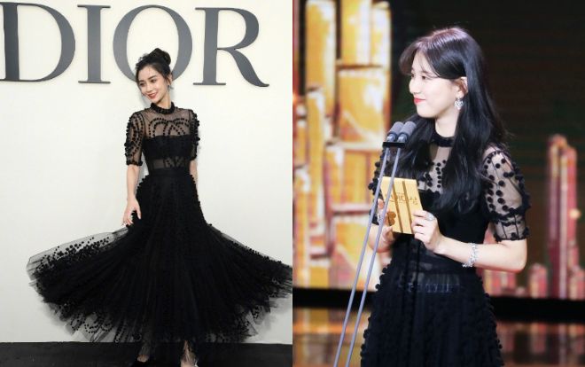 Hai quốc bảo nhan sắc Suzy - Angelababy liên tục đụng đồ chan chát