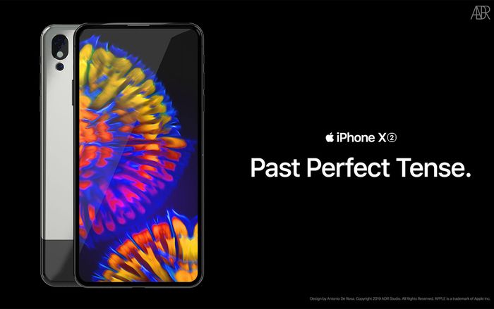 iPhone X2 với thiết kế trượt độc đáo, 4 camera sau đẹp ăn đứt thiết kế của Apple