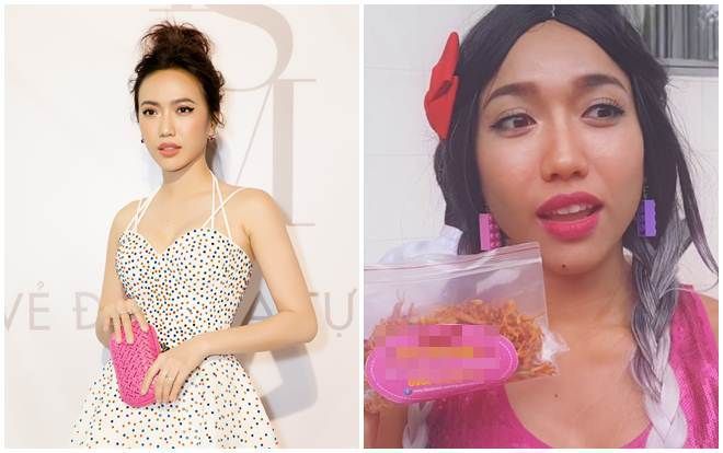 Fan cười xỉu khi Diệu Nhi đi sự kiện vẫn không quên rao bán khô gà, cải thiện kinh tế gia đình