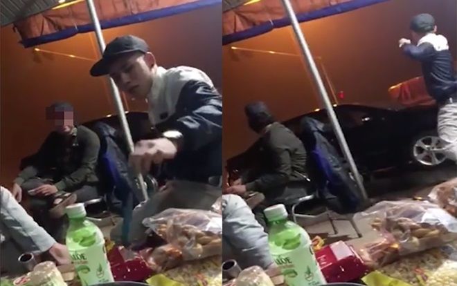 Góc rảnh rỗi: Thanh niên ngồi quán nước dùng súng cao su tự chế bắn vào các phương tiện… cho vui