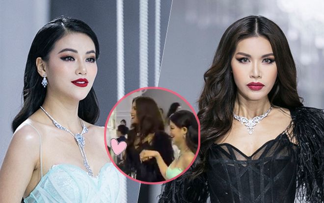 Khoảnh khắc độc: Xem ngay clip Phương Khánh nắm tay Minh Tú trên sàn diễn như 'mãi không rời xa'