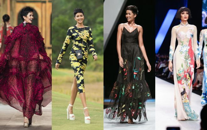 H'Hen Niê vượt qua loạt hoa hậu siêu mẫu trở thành 'Nữ hoàng vedette' năm 2018