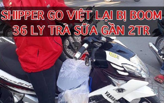 Xôn xao chuyện tài xế xe ôm công nghệ bị các 'thượng đế' 'bùng' đơn hàng 36 ly trà sữa trị giá 2 triệu đồng