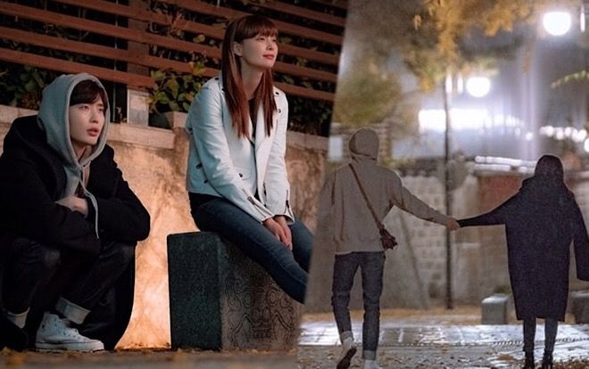 'Romance is a Bonus Book': Nắm tay tình tứ, hóa ra Lee Jong Suk - Lee Na Young thân thiết từ thời sinh viên