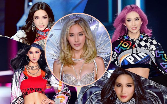 Fanmade: Loạt ảnh Á hậu Hoàng Thùy bất ngờ 'sải bước' trên sàn diễn tỷ đô Victoria’s Secret