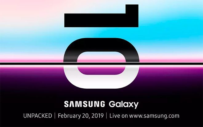 Chính thức: Samsung sẽ ra mắt Samsung Galaxy S10 vào ngày 20 tháng 2 tới