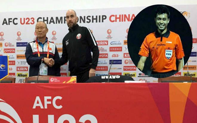 Trọng tài gây tranh cãi cầm còi trận Việt Nam - Iran