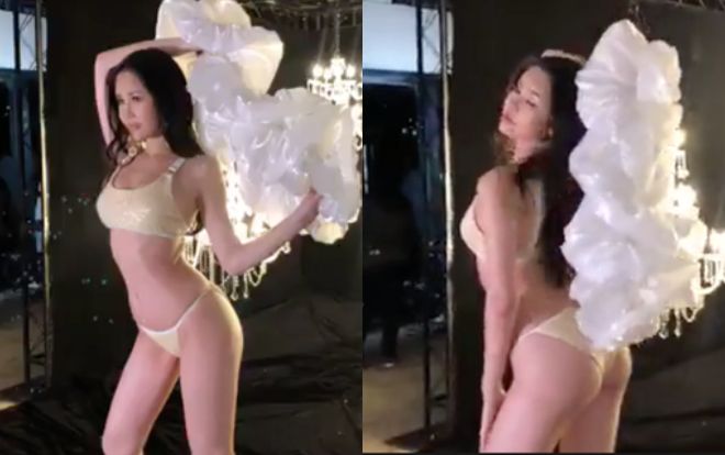 Lê Âu Ngân Anh khoe body 'không phải dạng vừa' trong phần chụp hình bikini nhưng vẫn mất điểm vì…