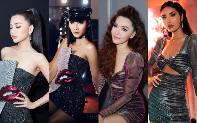 2 chiếc đầm đang khiến sao Việt đụng hàng chan chát