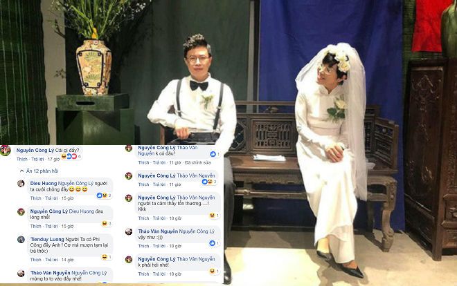 MC Thảo Vân đăng ảnh cưới với trai trẻ còn nhắc chồng cũ 'mừng nhiều nhiều vào' và đây là phản ứng của Công Lý