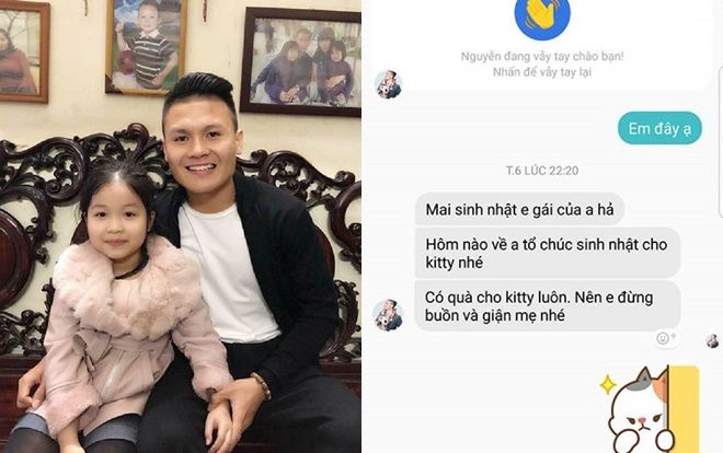 Không về kịp dự sinh nhật em gái, Quang Hải gửi lời nhắn nhủ khiến cô em vui quá quên luôn cả việc đang giận mẹ