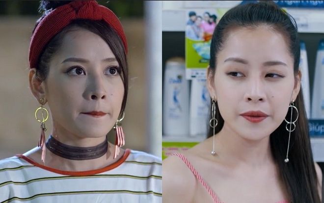 Diễn xuất của Chi Pu vẫn còn lấn cấn trong tập 1 'Mối tình đầu của tôi' nhưng lại ghi điểm vì lối xưng hô 'vợ chồng' đáng yêu