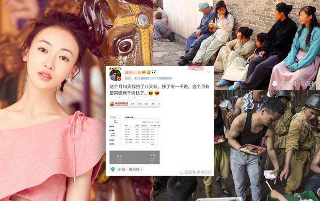 Chênh lệch catse đến đáng sợ giữa diễn viên quần chúng và ngôi sao: 'Cả tháng cực khổ lương chưa tới 4 triệu đồng'