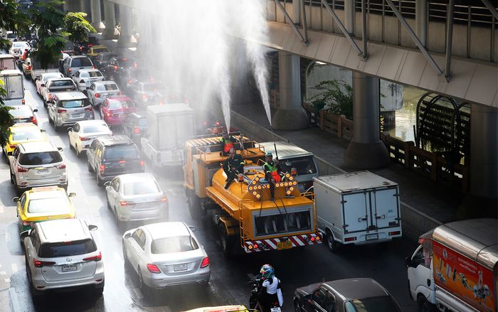Thái Lan sử dụng công nghệ làm mưa nhân tạo để giải quyết ô nhiễm không khí