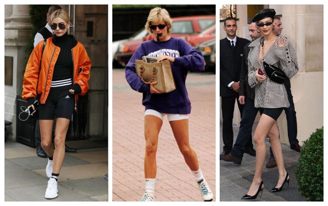 Hot trend 2019, quần short từ thời Công nương Diana 'càn quét' mọi mặt trận