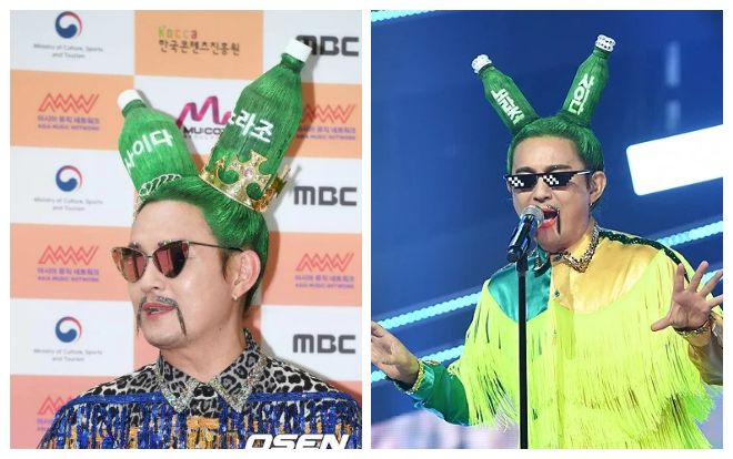 Chết cười với kiểu tóc 'độc lạ' chưa ai dám để của nam ca sĩ Hàn Quốc