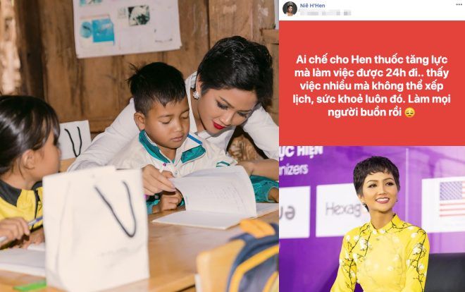 Quá 'bất lực', H'Hen Niê lần đầu lên tiếng về sức khoẻ vì lịch trình dày đặc