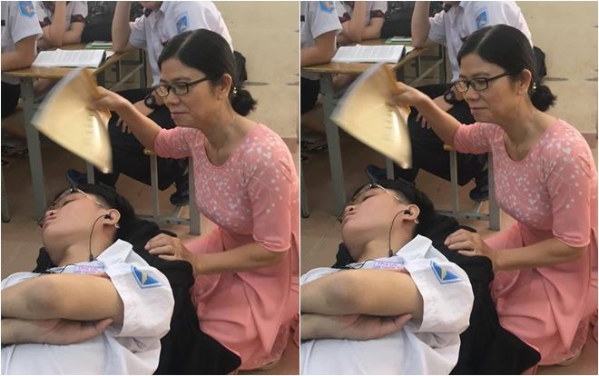 Cô giáo của năm: Thấy trò say ngủ trong giờ học còn 'bồi' thêm hành động so cute khiến ai cũng thích mê