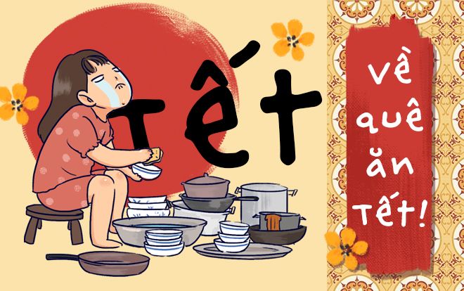 Loạt ảnh chế hài hước về hàng tá nỗi 'khốn khổ' mang tên 'VỀ QUÊ ĂN TẾT'