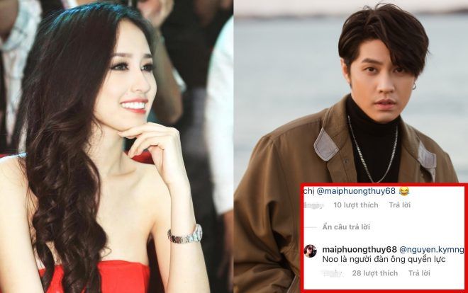 Hoa hậu Mai Phương Thuý bất ngờ chia sẻ: 'Noo Phước Thịnh là một người đàn ông quyền lực'