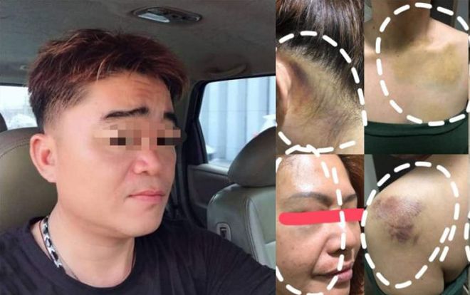 Chồng đánh vợ tới biến dạng, bạo hành con cái khiến dân tình phải thốt lên: 'Đồ rác rưởi'