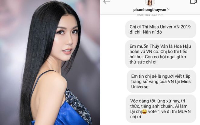 Á hậu Thúy Vân được cổ vũ thi Hoa hậu Hoàn vũ Việt Nam 2019 để phá vỡ kỷ lục của H'Hen Niê