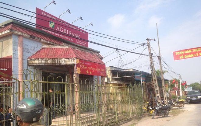 Đã bắt được nghi phạm mang theo dao và bình xịt hơi cay cướp 200 triệu đồng tại ngân hàng Agribank Thái Bình