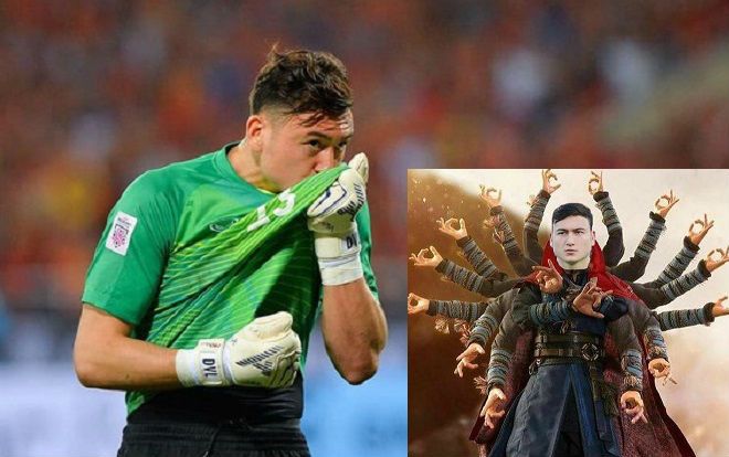 Liên tục cứu thua cho tuyển Việt Nam, Đặng Văn Lâm lại trở thành tâm điểm của sự khen ngợi và những bức ảnh chế độc lạ