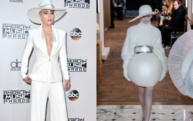 Những thiết kế với nguồn cảm hứng từ ca sĩ Lady Gaga của nhà mốt Balmain