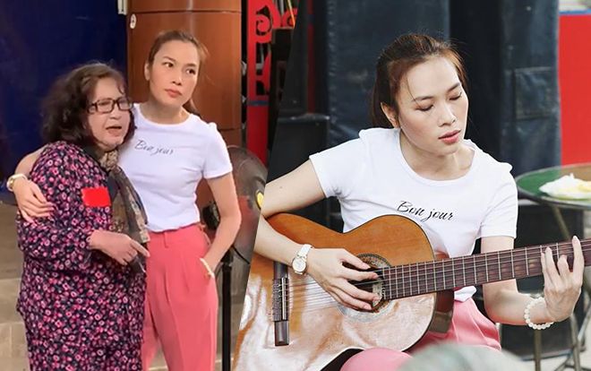 NSƯT Diệu Hiền ôm chầm Mỹ Tâm: 'Con như là con ruột của cô chú ở viện dưỡng lão nghệ sĩ'