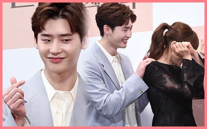 Lee Jong Suk chỉ thần tượng mình cách thả tim ngón tay, cư dân mạng khen: 'Dễ thương quá'