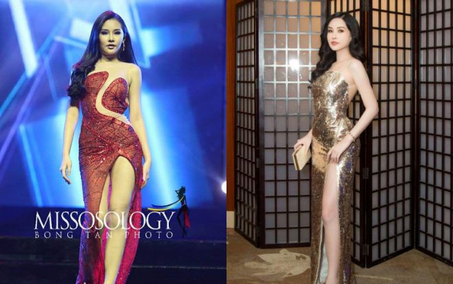 Lê Âu Ngân Anh chê váy ban tổ chức xấu nhưng lại chọn chiếc đầm cũ rích trong đêm chung kết