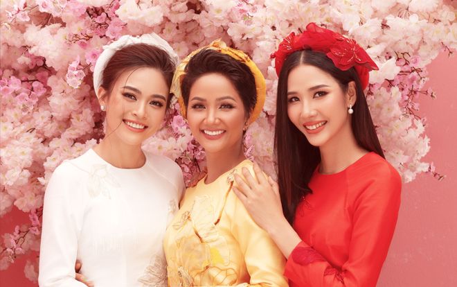 Tình chị duyên em: Bộ 3 H'Hen Niê - Hoàng Thùy - Mâu Thủy 'cực nền nã' khi đọ dáng cùng nhau