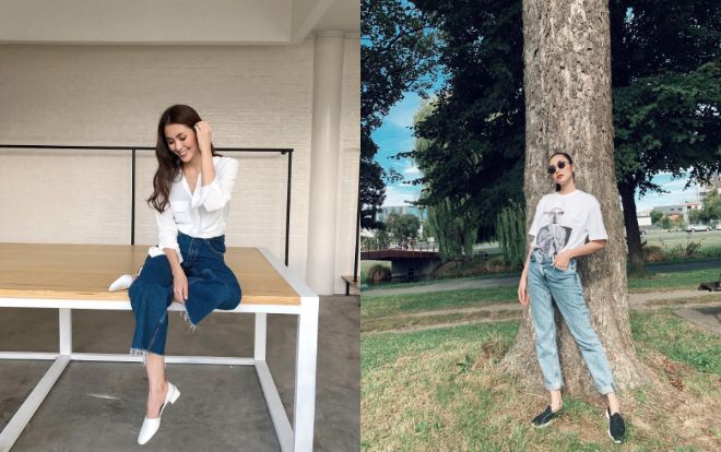 Học hỏi Hà Tăng cách mix & match trang phục giản dị để 'du ngoạn' trong Tết Nguyên Đán