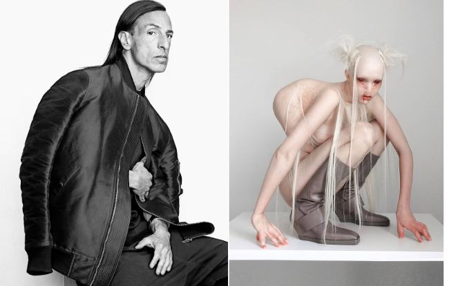 Nhà thiết kế Rick Owens bị chỉ trích khi sử dụng hình ảnh người mẫu kì dị