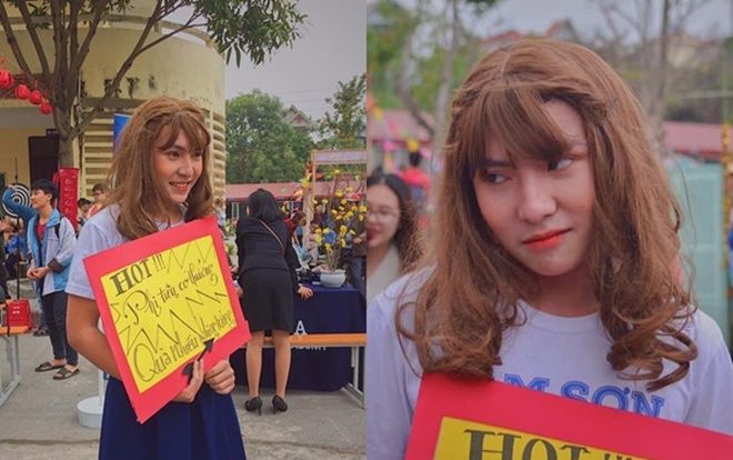 Nam sinh giả gái xinh hết phần thiên hạ, bị dân mạng truy link ráo riết