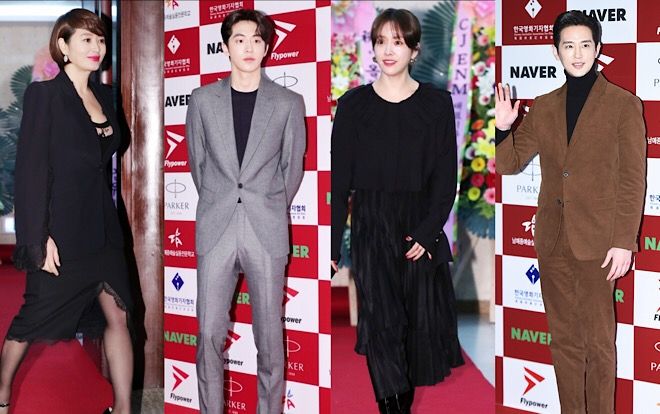 Thảm đỏ giải 'Phim của năm' 2019: Kim Hye Soo sang chảnh, Han Ji Min - Nam Joo Hyuk bị 'hoán đổi tuổi'