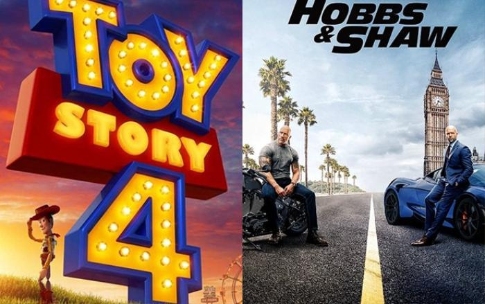 Disney 'chơi lớn' tung clip 'Toy Story 4' tại Super Bowl, The Rock nhá hàng poster chính thức cho 'Hobbs & Shaw'