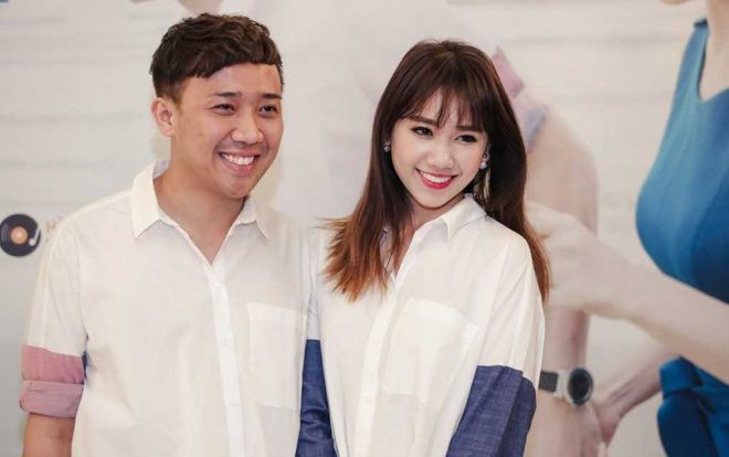 Không những công khai ‘ngắm trai đẹp’, Hari Won còn lập kế hoạch cho Trấn Thành có cơ bụng 6 múi