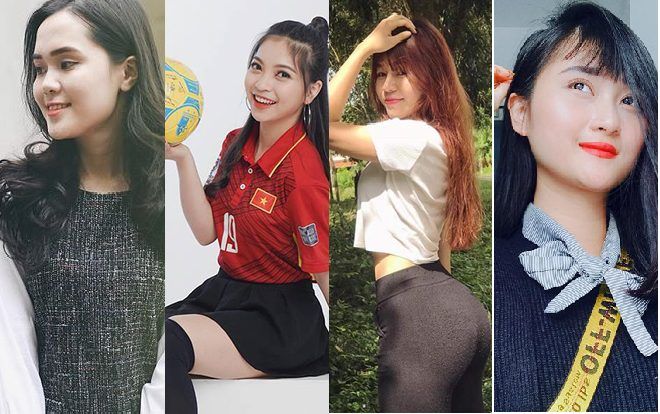 Hội chân dài của ĐT Việt Nam: Nhật Lê và Quỳnh Anh, ai là số 1?