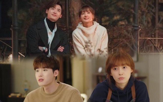 'Phụ lục tình yêu' tập 4: Lee Jong Suk ngượng đỏ mặt khi 'noona' Lee Na Young nói đến chuyện 'giường chiếu'