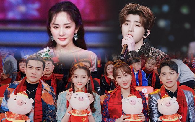 Tiệc mừng xuân đài Bắc Kinh 2019: Dương Mịch làm nàng thơ ở sàn catwalk trên nền nhạc của Thái Từ Khôn, Dương Tử kết hợp với Hứa Ngụy Châu