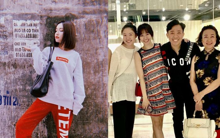 Trấn Thành - Hari Won sành điệu bên gia đình, Bích Phương diện đồ ngổ ngáo ngày Tết